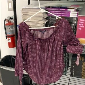 FREE Off the shoulder blouse size Large